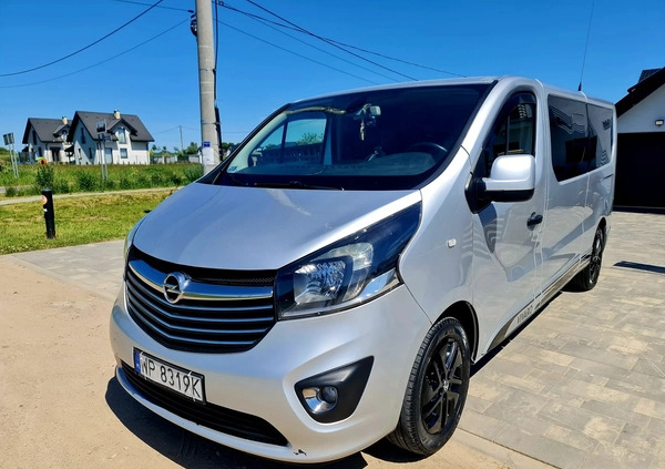 Opel Vivaro cena 83000 przebieg: 455558, rok produkcji 2017 z Płock małe 92